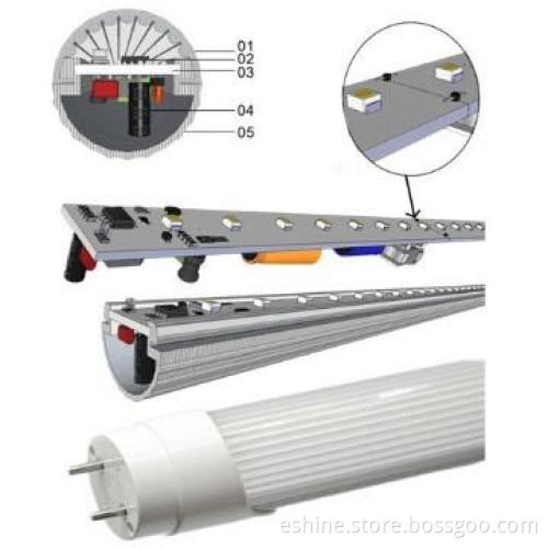 SMD 3528 T10 LED Tube Light, LED Fluorescent Tube 13W